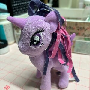 Twilight Sparkle 6” My Little Pony Plush Toy pink purple